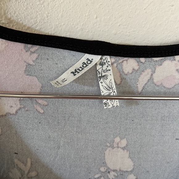 Floral Cold-Shoulder Mudd Dress - Picture 5 of 11